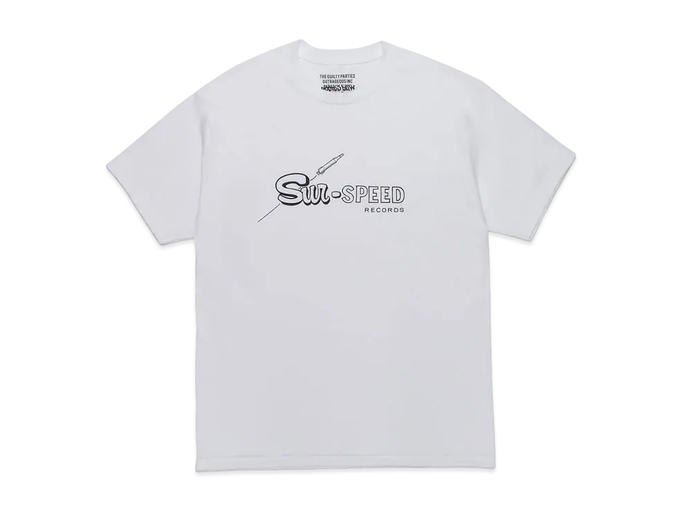 WACKO MARIA Crew Neck T-Shirt #2"White"