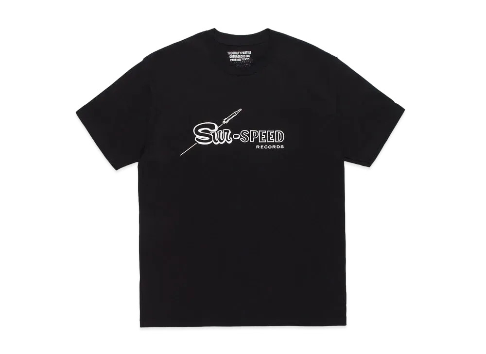 WACKO MARIA Crew Neck T-Shirt #2"Black"