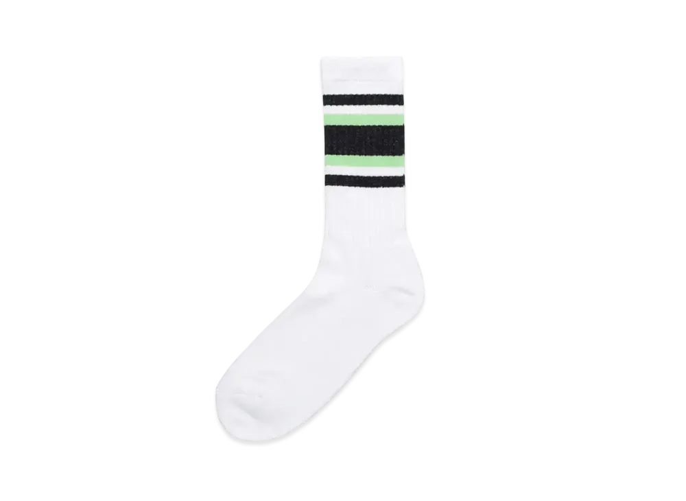 WACKO MARIA Sports Socks "White Mint"