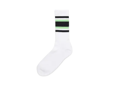 WACKO MARIA Sports Socks "White Mint"