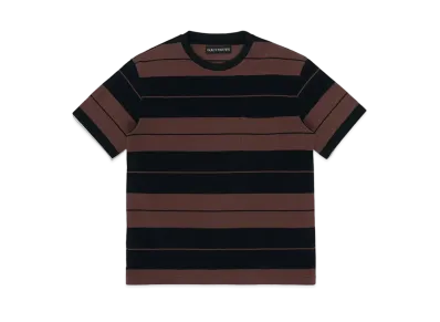 WACKO MARIA Striped T-Shirt "Brown"