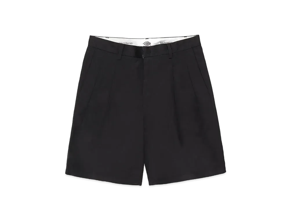 WACKO MARIA Dickies / Double Pleated Short Trousers "Black"