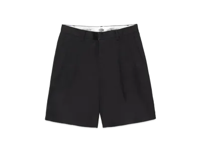 WACKO MARIA Dickies / Double Pleated Short Trousers "Black"