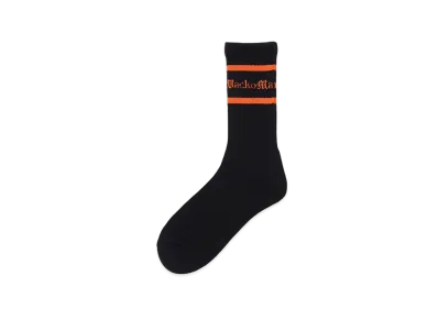 WACKO MARIA Logo Jacquard Socks "Orange"