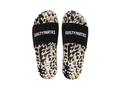 WACKO MARIA Hayn / Leopard Shower Sandals "Yellow"