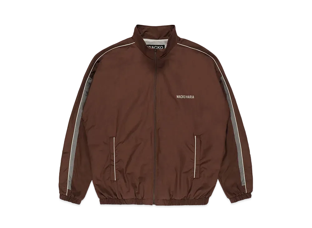 WACKO MARIA Nylon Track Jacket "Brown"