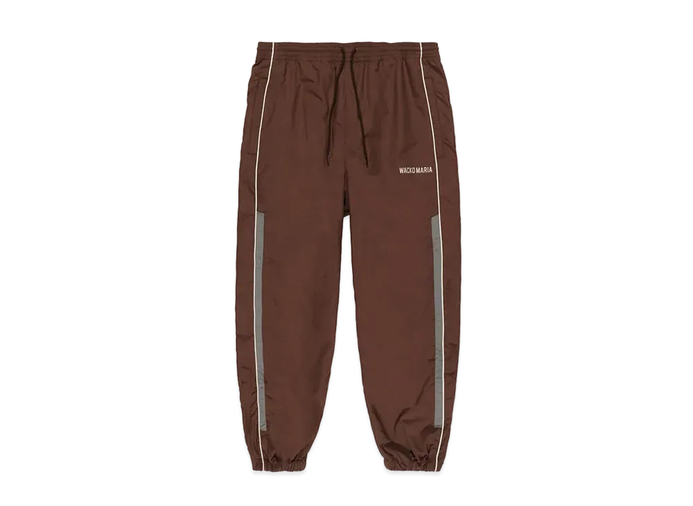 WACKO MARIA Nylon Track Pants "Brown"