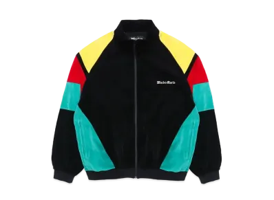 WACKO MARIA Velveteen Track Jacket "Black/Green"
