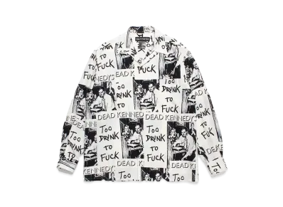 WACKO MARIA x DEAD KENNEDYS / Hawaiian Shirt Type-2 "White"