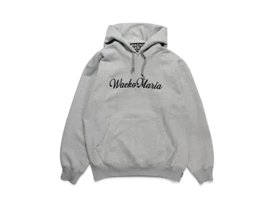WACKO MARIA Heavy Weight Pull Over Hooded Sweat Shirt "Gray"