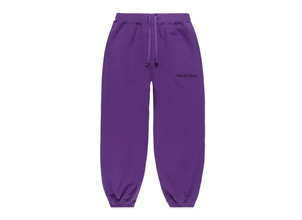 WACKO MARIA Heavy Weight Sweat Pants "Purple"
