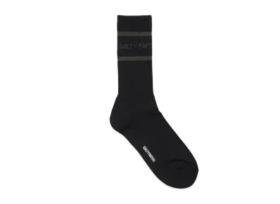 WACKO MARIA Logo Jacquard Socks "Black/Green"
