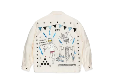 WACKO MARIA World Peace Project Vietnam Jacket "Off White"