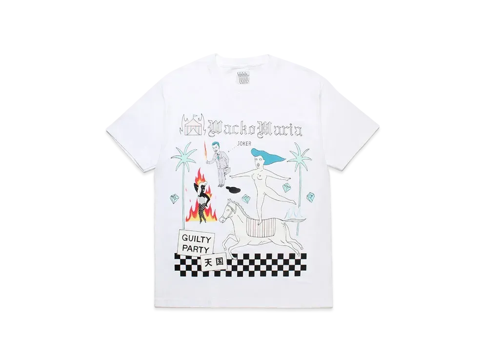 WACKO MARIA World Peace Project T-Shirt "White"