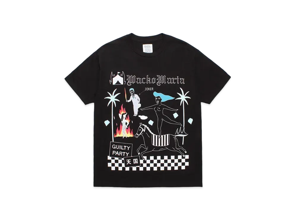 WACKO MARIA World Peace Project T-Shirt "Black"