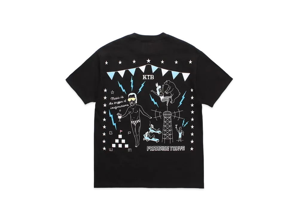 WACKO MARIA World Peace Project T-Shirt "Black"