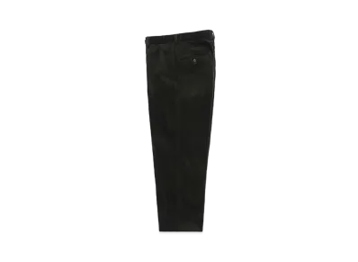 WACKO MARIA Double Pleated Corduroy Trousers "Green"