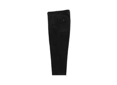 WACKO MARIA Double Pleated Corduroy Trousers "Black"