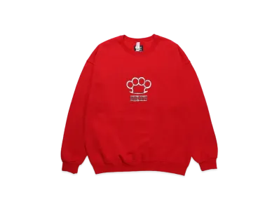 WACKO MARIA Johnny / Sweat Shirt "Red"