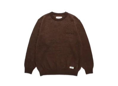 WACKO MARIA Mohair Knit Sweater "Brown"