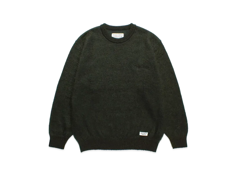 WACKO MARIA Mohair Knit Sweater "Green"