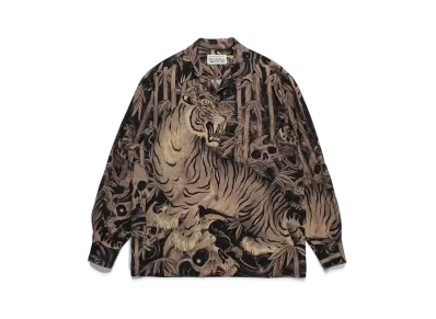 WACKO MARIA Tim Lehi / Hawaiian Shirt "Brown"