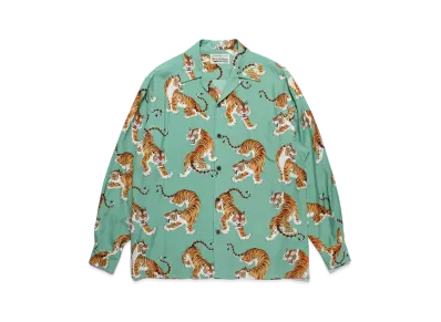 WACKO MARIA Tim Lehi / Hawaiian Shirt "Green"