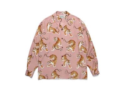 WACKO MARIA Tim Lehi / Hawaiian Shirt "Pink"