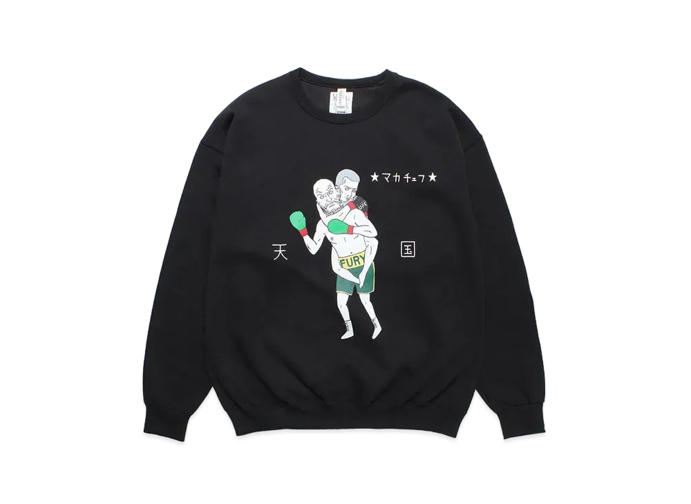 WACKO MARIA World Peace Project Sweat Shirt "Black"