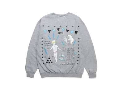 WACKO MARIA World Peace Project Sweat Shirt "Gray"