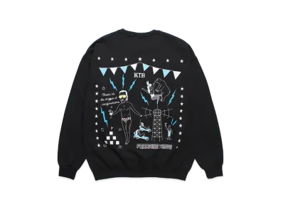 WACKO MARIA World Peace Project Sweat Shirt "Black"