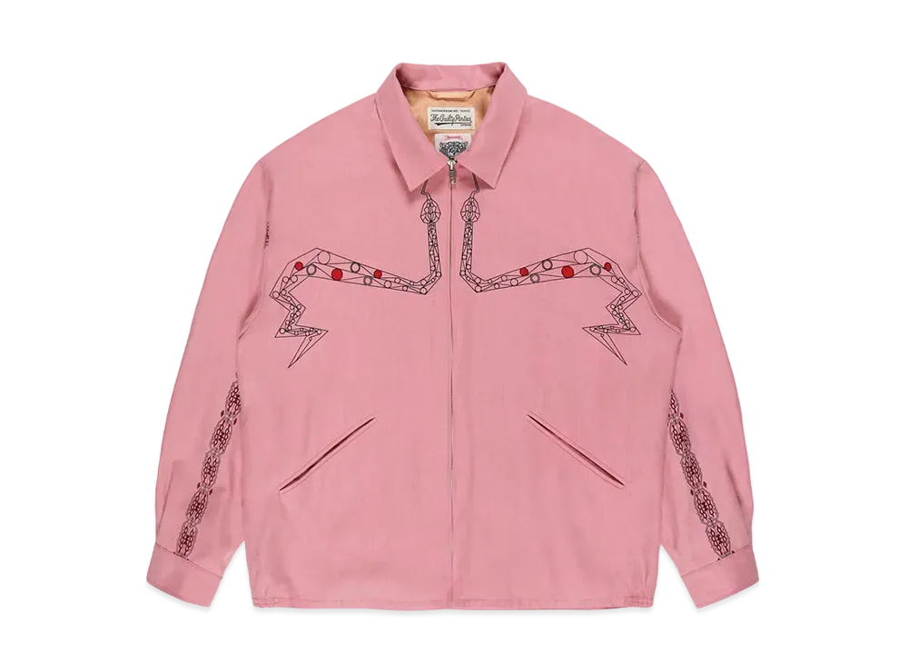 WACKO MARIA x WOLF'S HEAD / 50's Jacket "Pink"