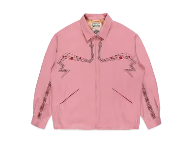 WACKO MARIA x WOLF'S HEAD / 50's Jacket "Pink"