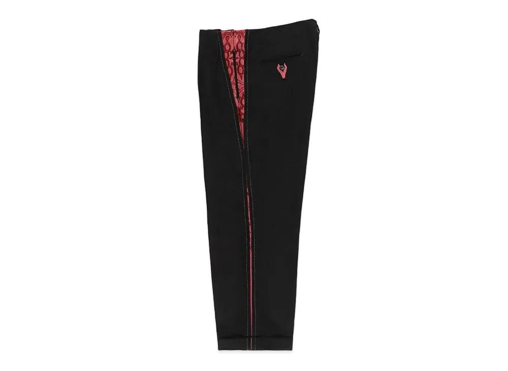 WACKO MARIA x WOLF'S HEAD / Rockabilly Pants "Black/Pink"