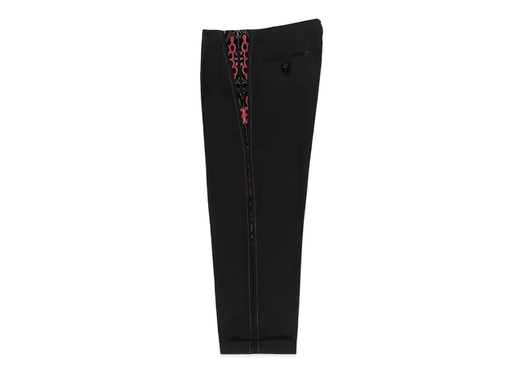 WACKO MARIA x WOLF'S HEAD / Rockabilly Pants "Black/Black"