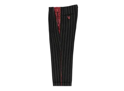 WACKO MARIA x WOLF'S HEAD / Striped Rockabilly Pants "Black/Pink"