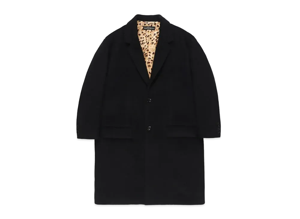 WACKO MARIA Chesterfield Coat "Black"