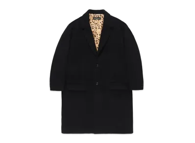 WACKO MARIA Chesterfield Coat "Black"
