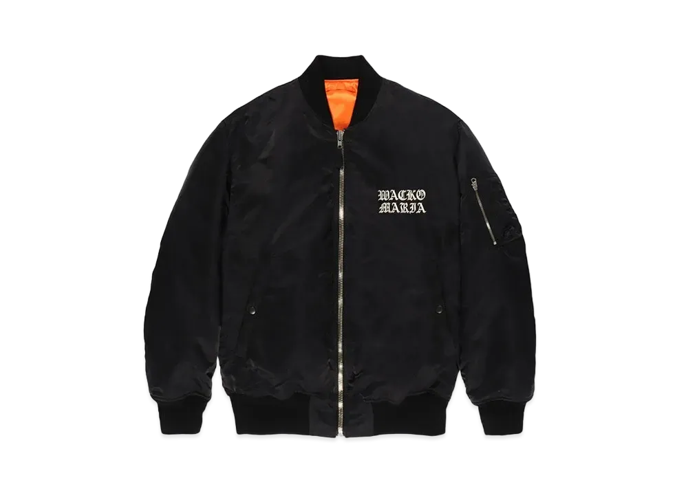 WACKO MARIA MA-1 Flight Jacket "Black"