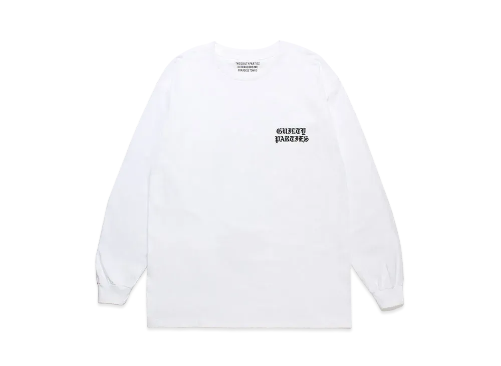 WACKO MARIA Long Sleeve T-Shirt "White"