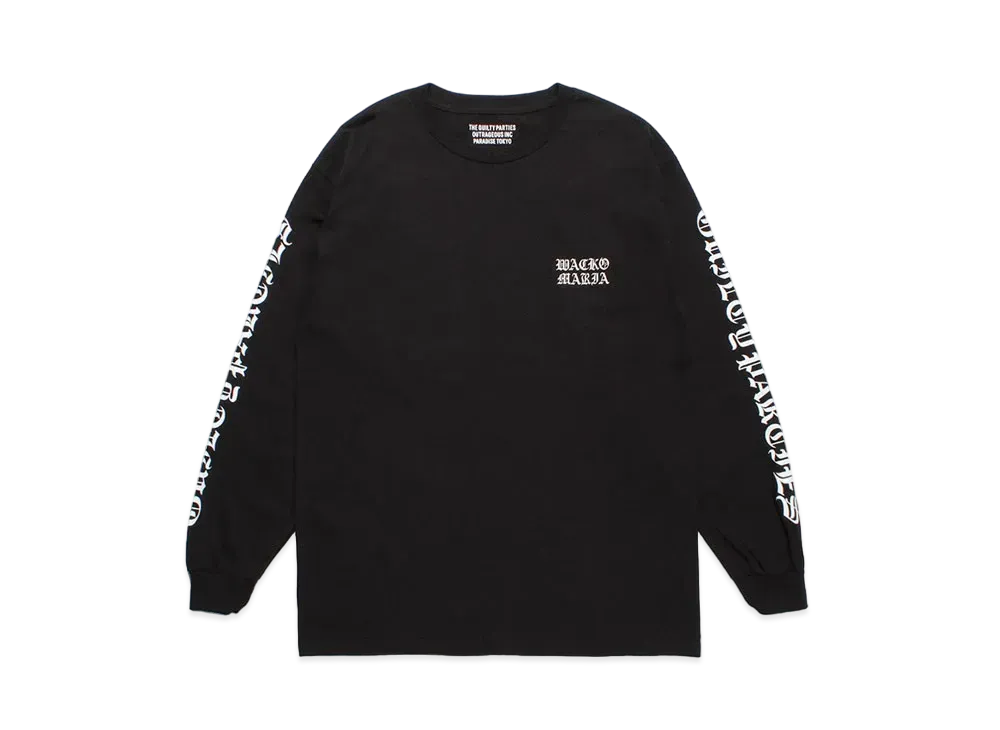 WACKO MARIA Long Sleeve T-Shirt "Black"