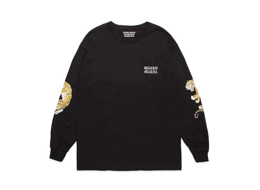 WACKO MARIA Tim Lehi / Long Sleeve T-Shirt "Black"