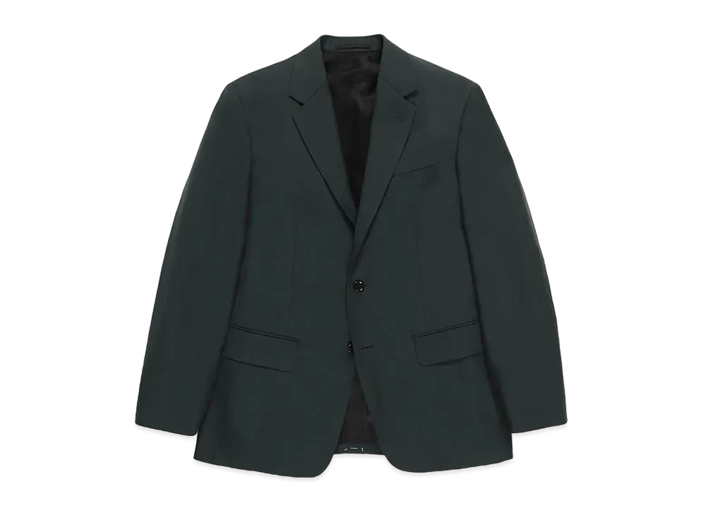 WACKO MARIA x DORMEUIL / Single Breasted Jacket "Dark Khaki"