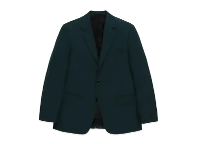 WACKO MARIA x DORMEUIL / Single Breasted Jacket "Dark Turquiose"