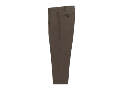 WACKO MARIA x DORMEUIL / Pleated Trousers (Type-1) "Gray"