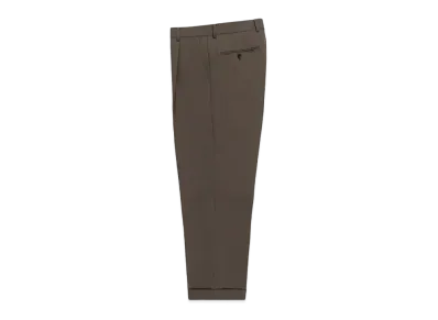WACKO MARIA x DORMEUIL / Pleated Trousers (Type-2) "Gray"