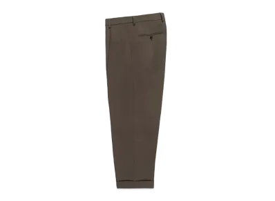 WACKO MARIA x DORMEUIL / Double Pleated Trousers "Gray"