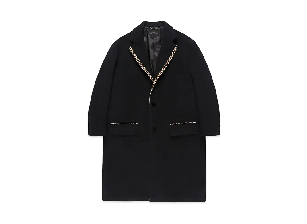 WACKO MARIA Chesterfield Coat "Black"