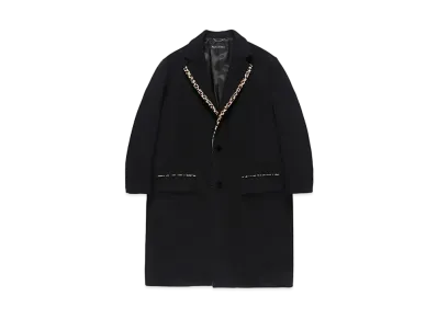WACKO MARIA Chesterfield Coat "Black"