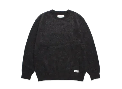 WACKO MARIA Marble Mohair Knit Sweater "Charcoal"
